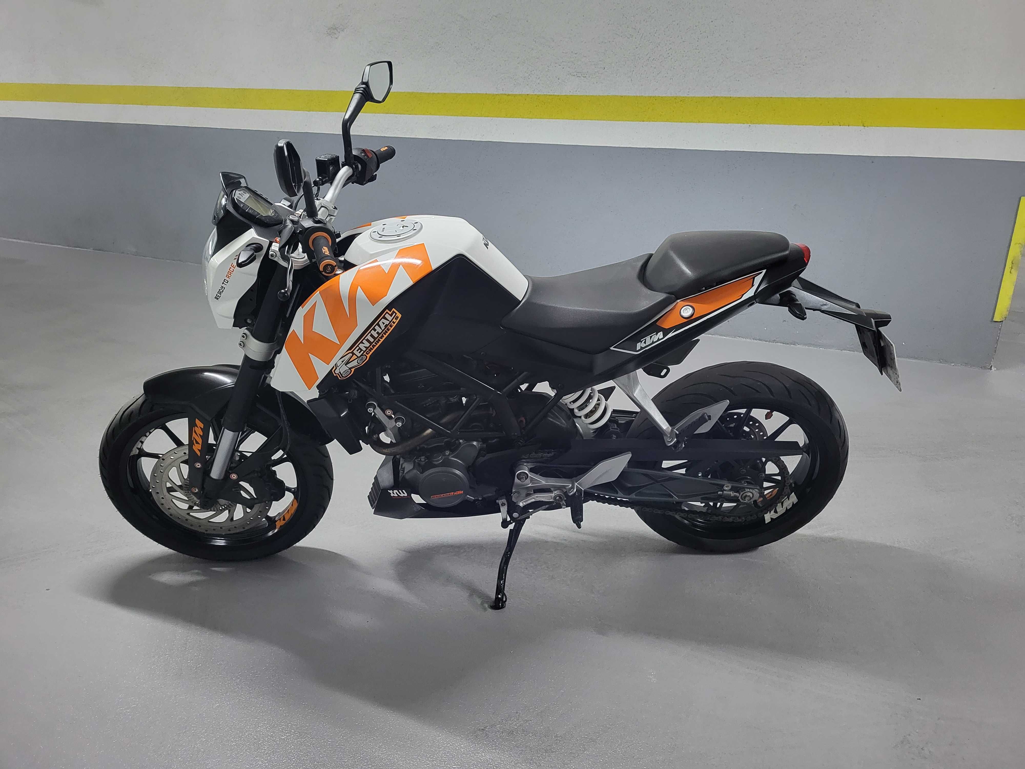 KTM Duke125 abs, 2016 e 29000km