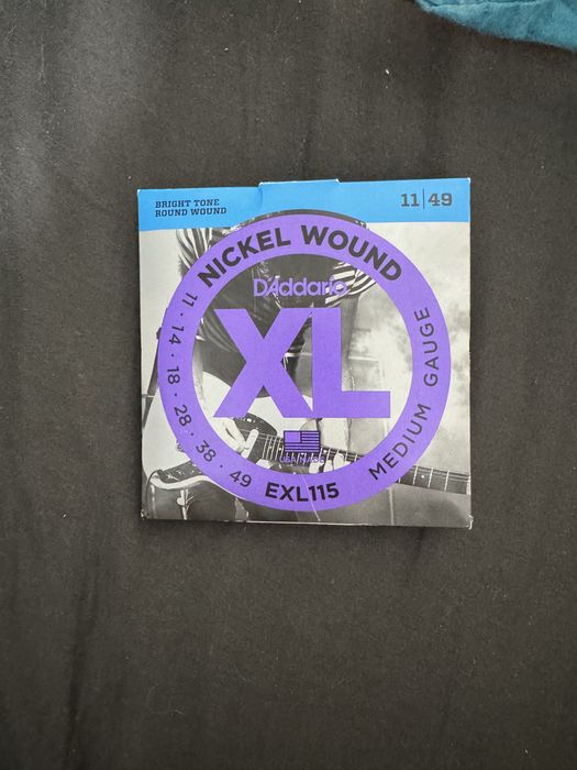 Струни D'Addario XL Nickel Wound 11/49