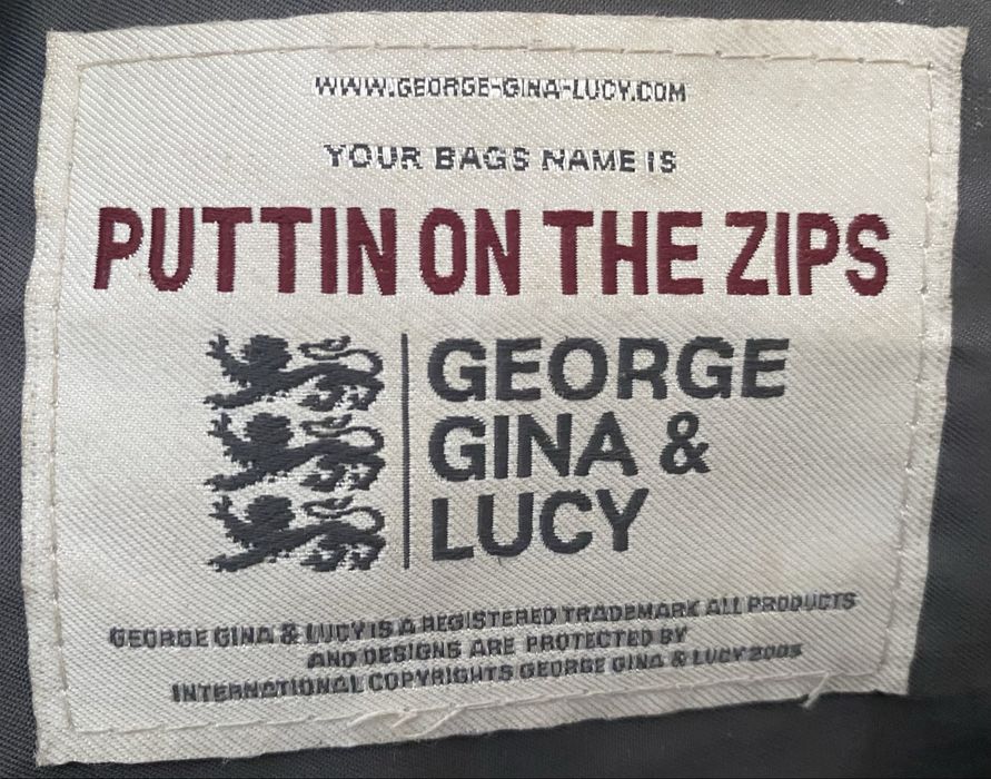 Чорна сумка George Gina and Lucy GGL original оригінал y2k