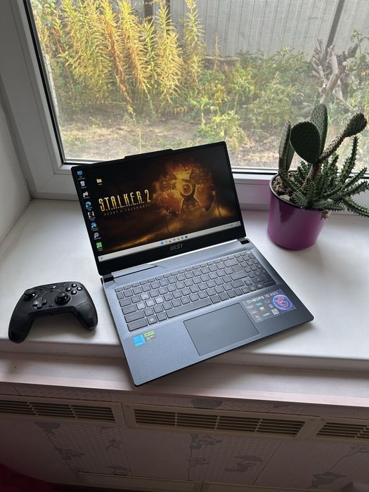 НОВЫЙ Ноутбук MSI CYBORG‼️144гц RTX4050 6Gb‼️i5 12Ядер SSD 512Gb/16RAM