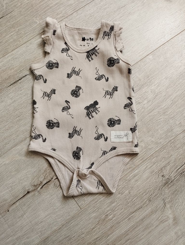 Body na ramiączka prążek 80cm