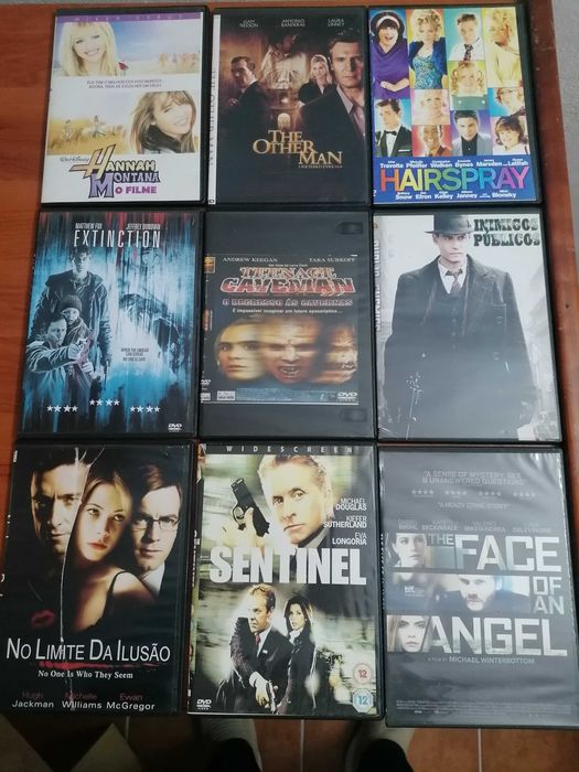filmes, comédia, acção, terror, romance, etc