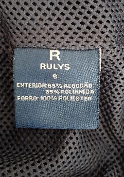 Blusão corta-vento, Tam. S, Rulys