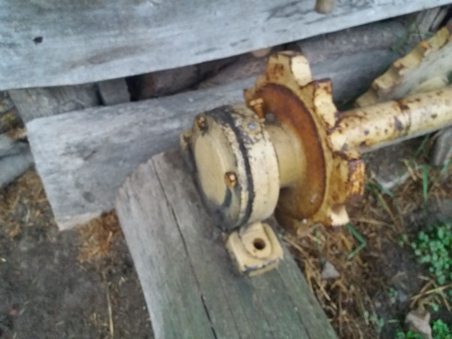 Вал із зірочками для транспортера