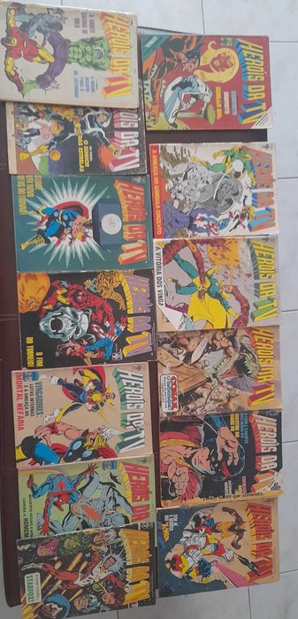Banda desenhada Marvel  herois da tv