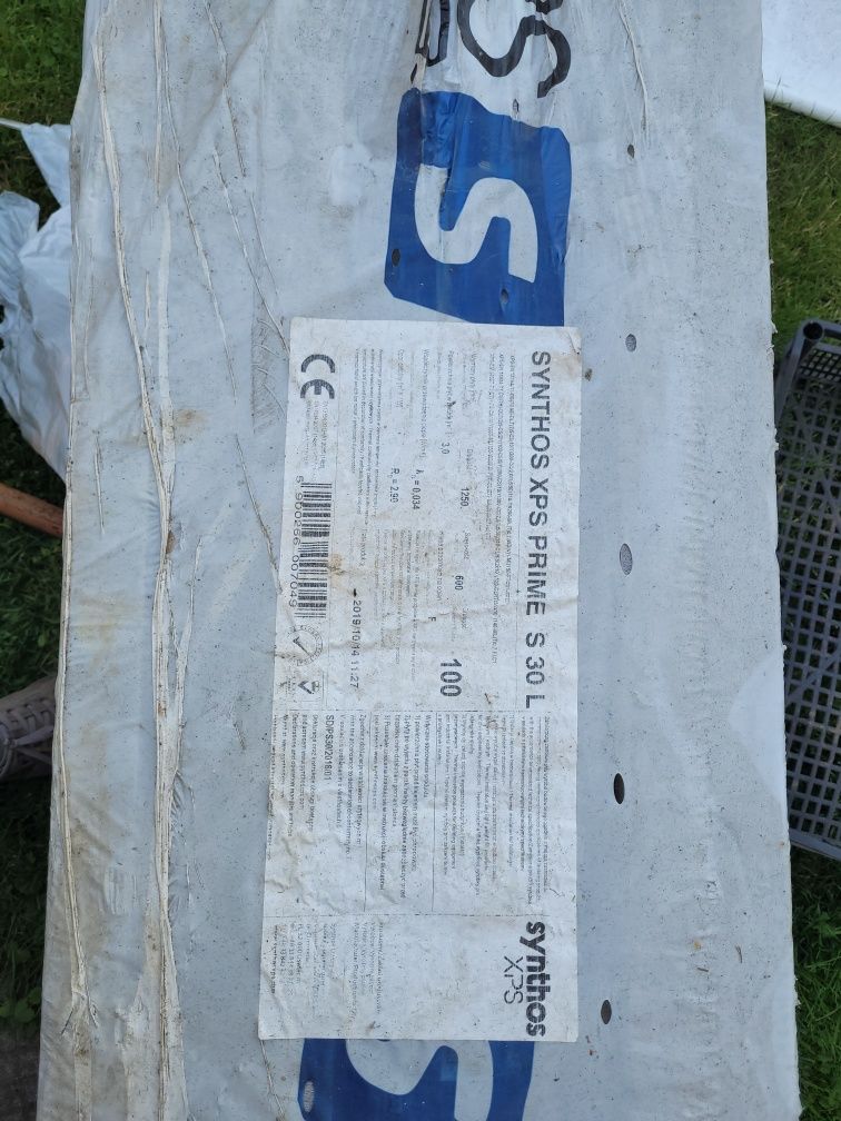 Płyta izolacyjna synthos 10 cm XPS prime S 30l