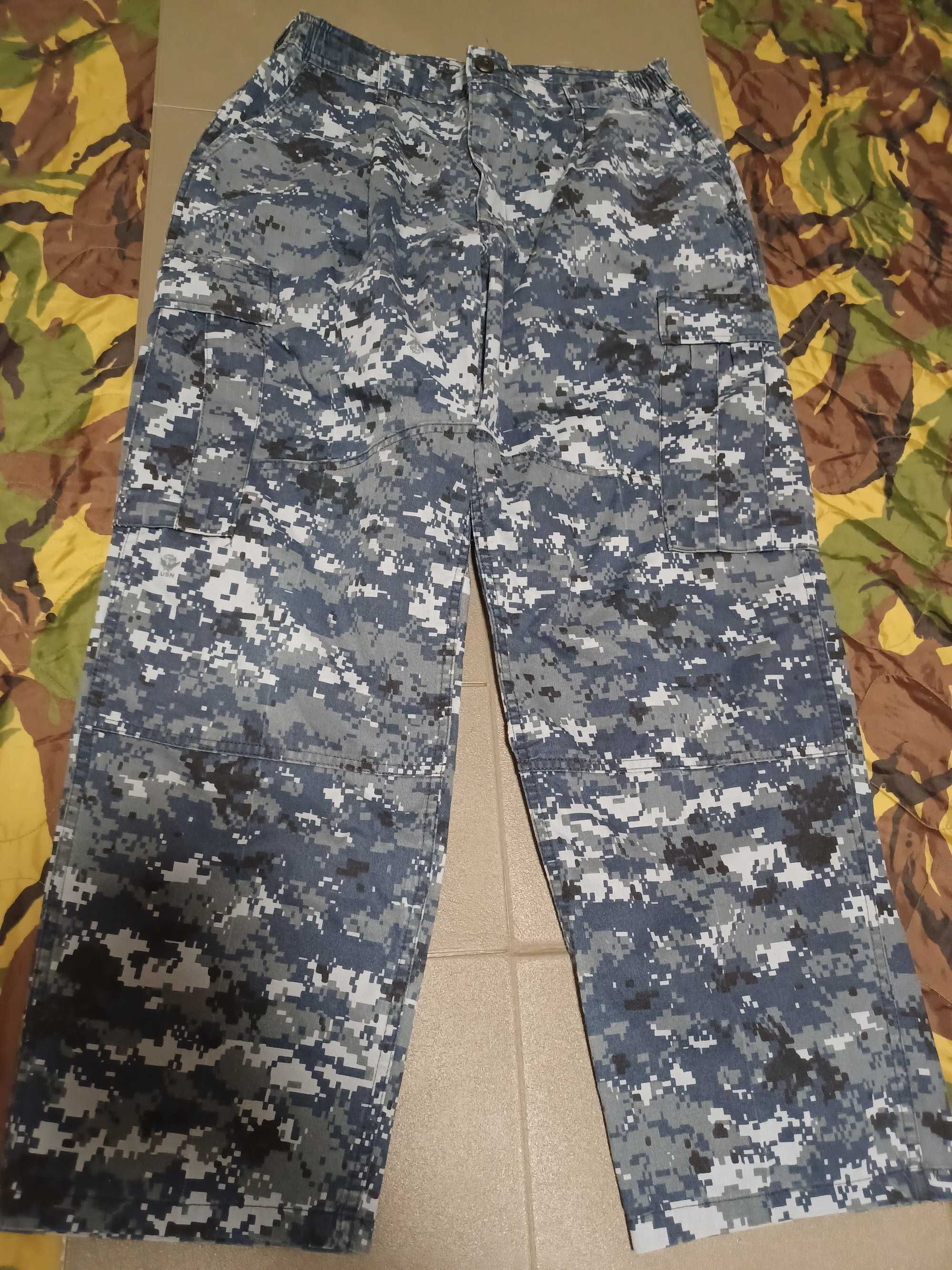 Spodnie wojskowe US Army NAVY M/S