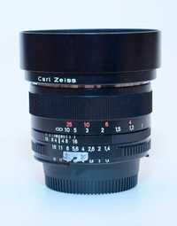 Obiektyw Carl Zeiss Planar 1,4/50mm ZF moc. Nikon