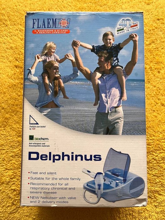 Небулайзер ингалятор Дельфин компрессорный