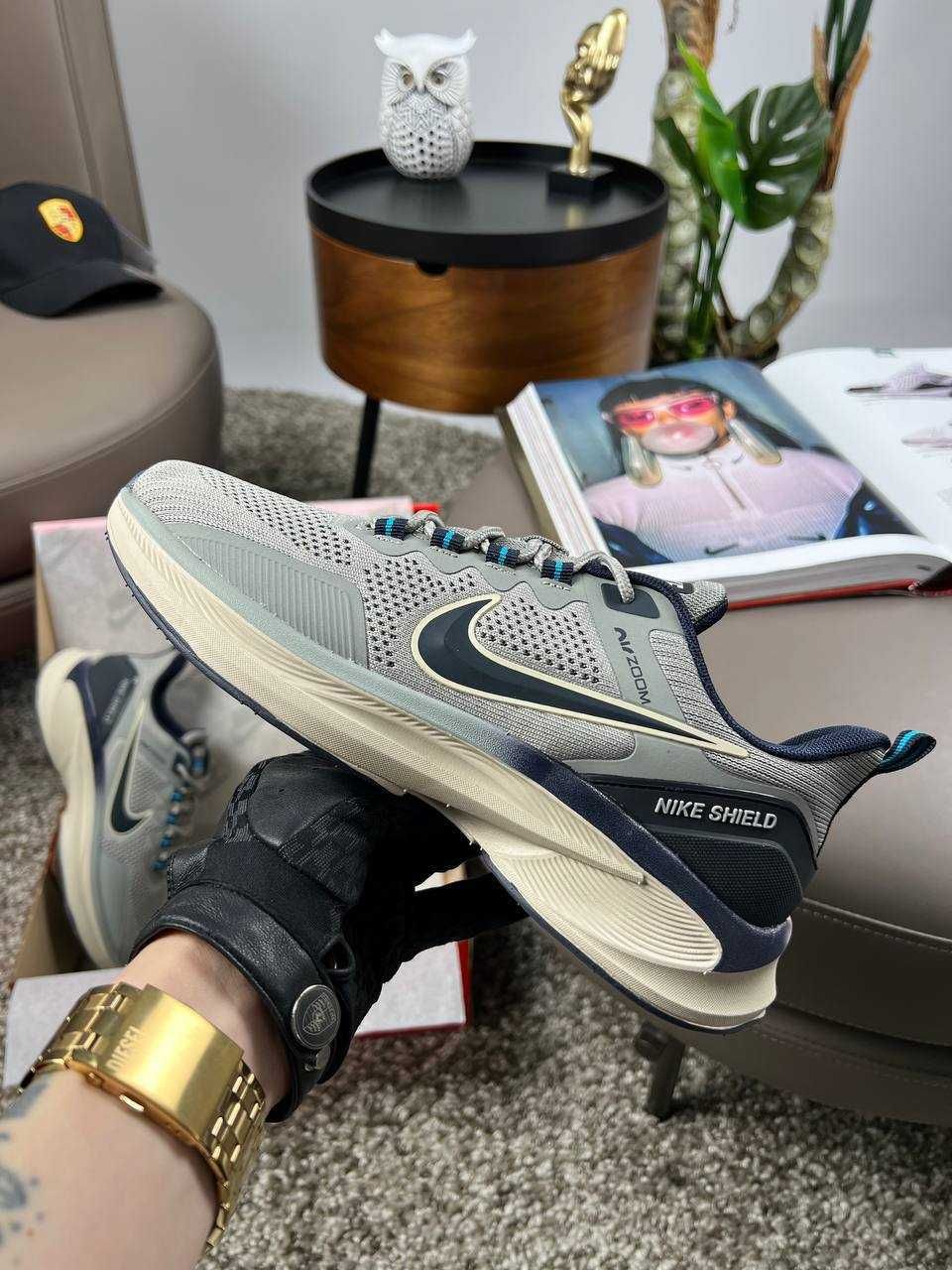 Чоловічі кросівки найк аір зум Nike Air Zoom Pegasus Olive Beige 41-45