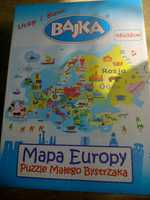 Mapa Europy puzzle