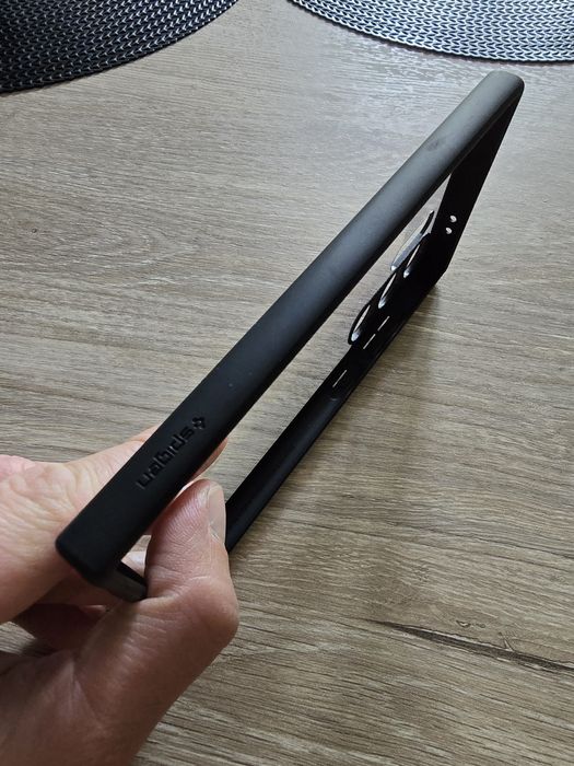 Etui Spigen Ultra Hybrid Czarne Przezroczyste Samsung S24 Ultra!