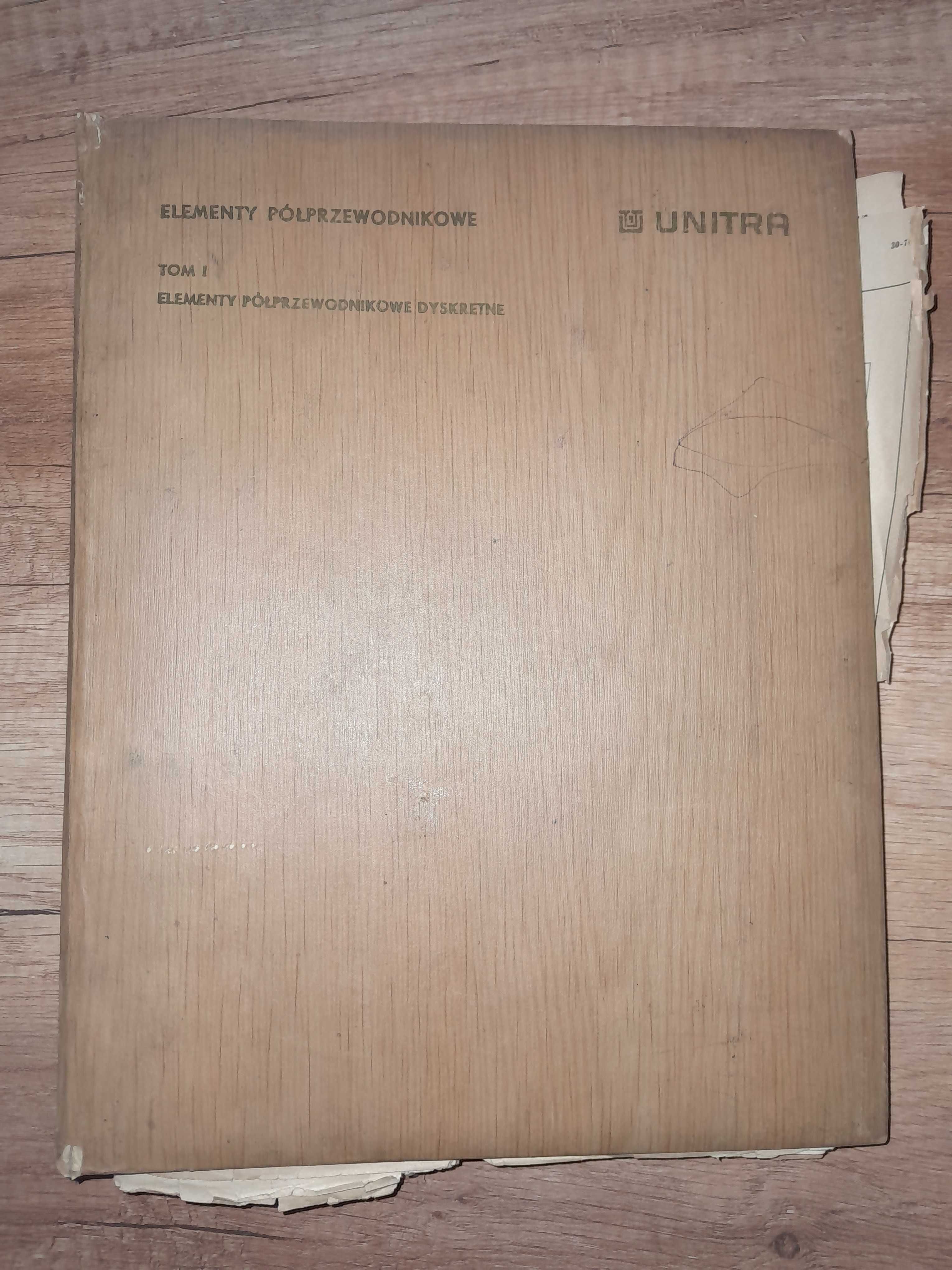 UNITRA Elementy półprzewodnikowe T.1 katalog WEMA 1974 karty unikat