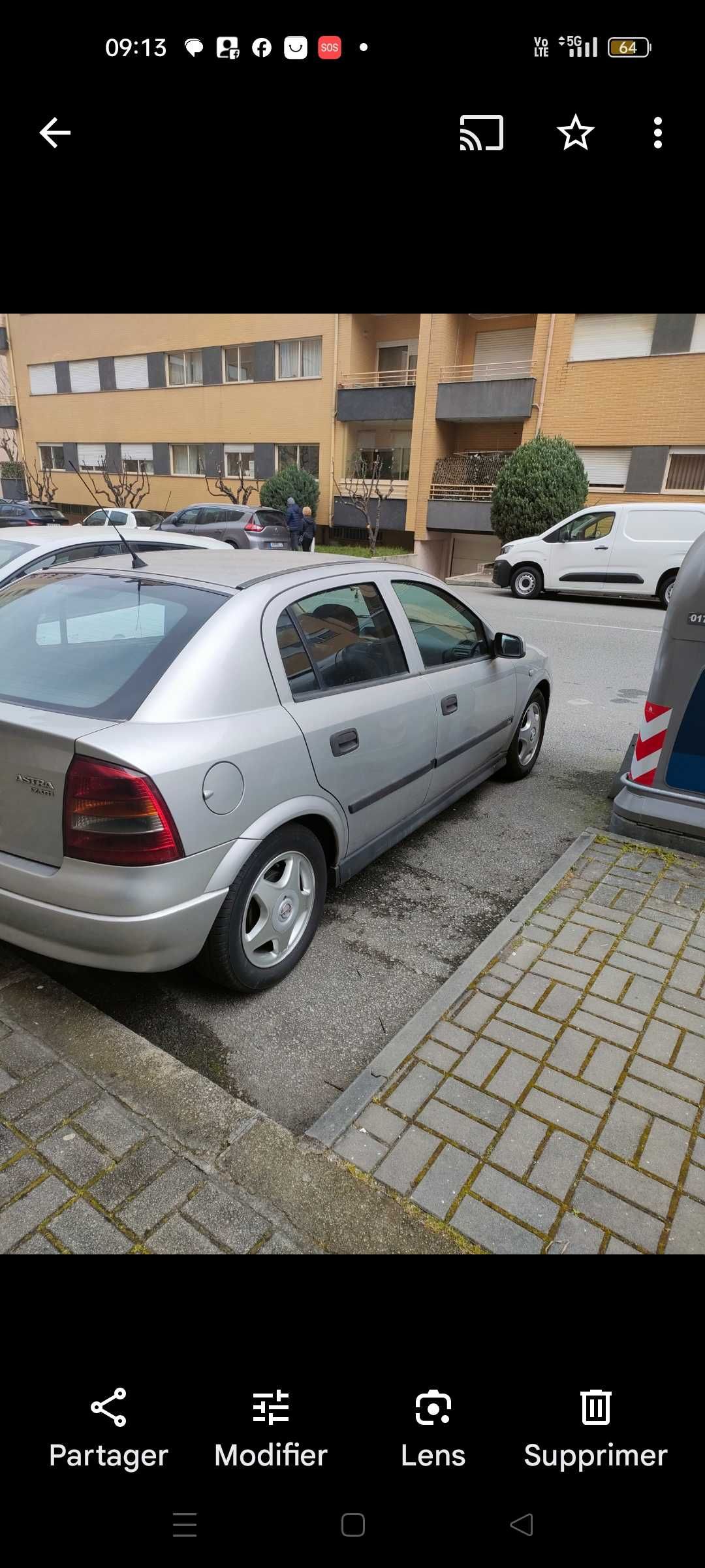 Opel astra 1.4, 42000km originais.