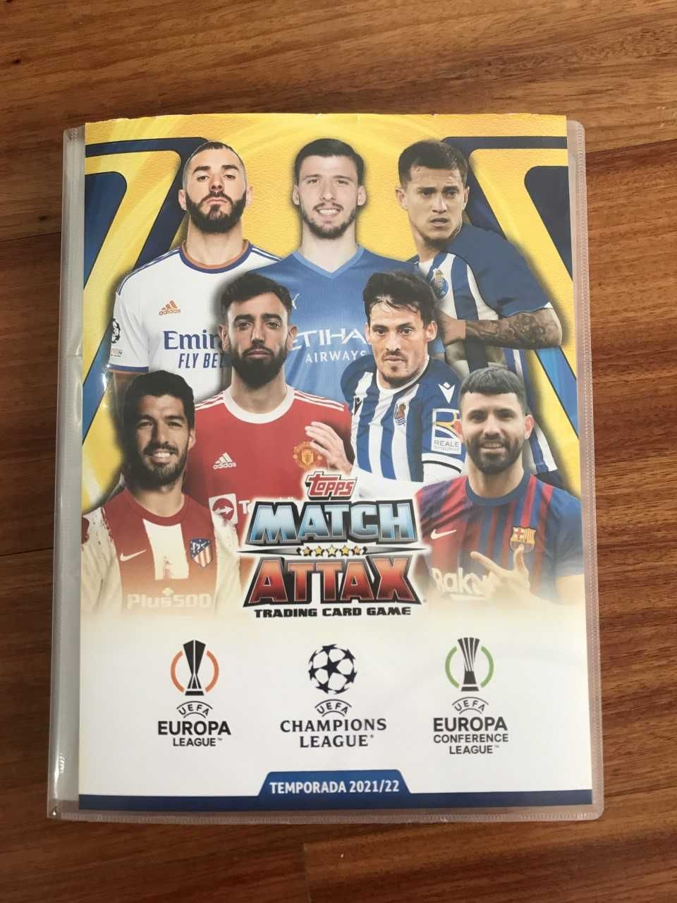 Match Attax Champions Coleção de Cartas da Topps completa