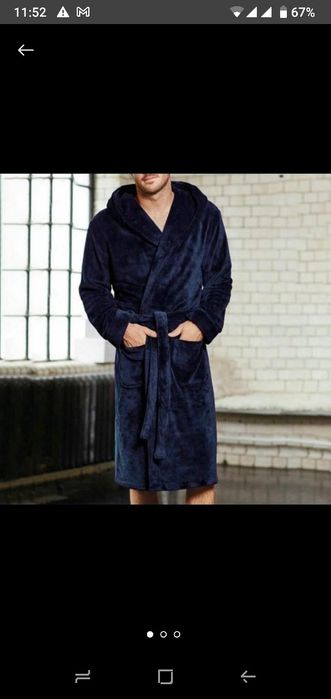 Чоловічий халат. Різні розміри