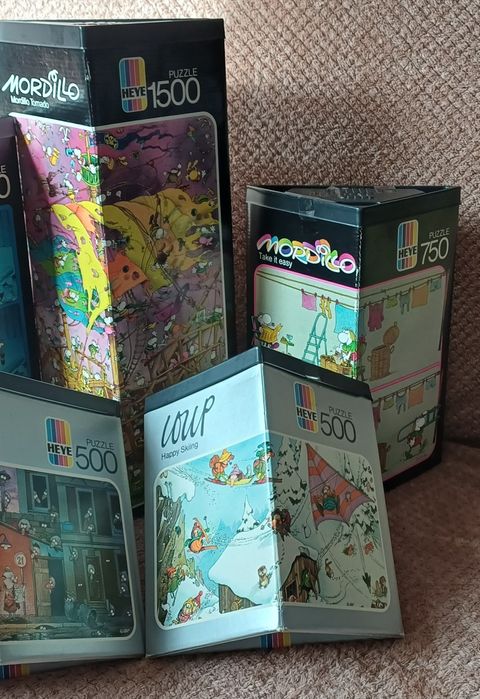 Mordillo Puzzles  Vários preços