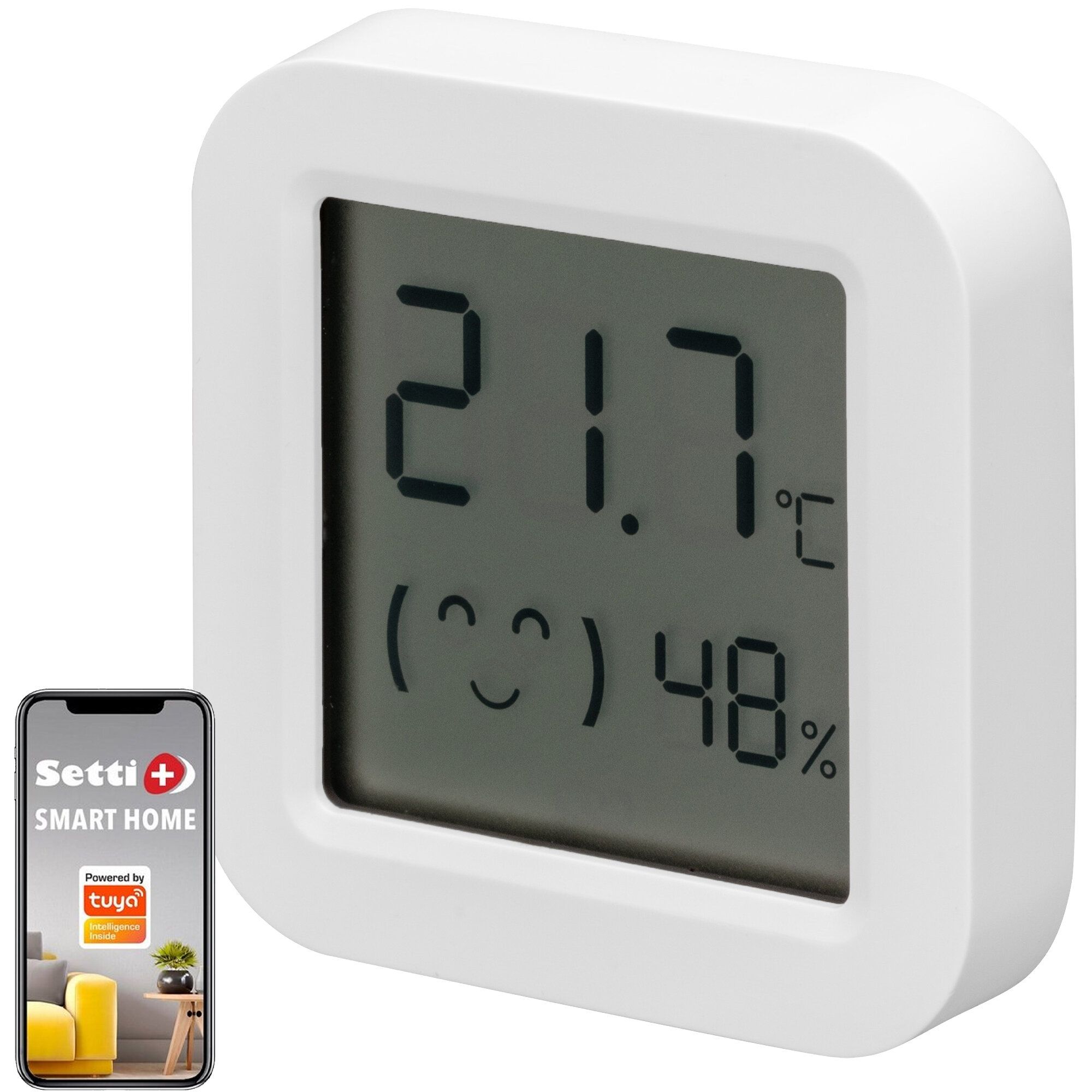Czujnik temperatury i wilgotności Tuya Smart Smart Home
