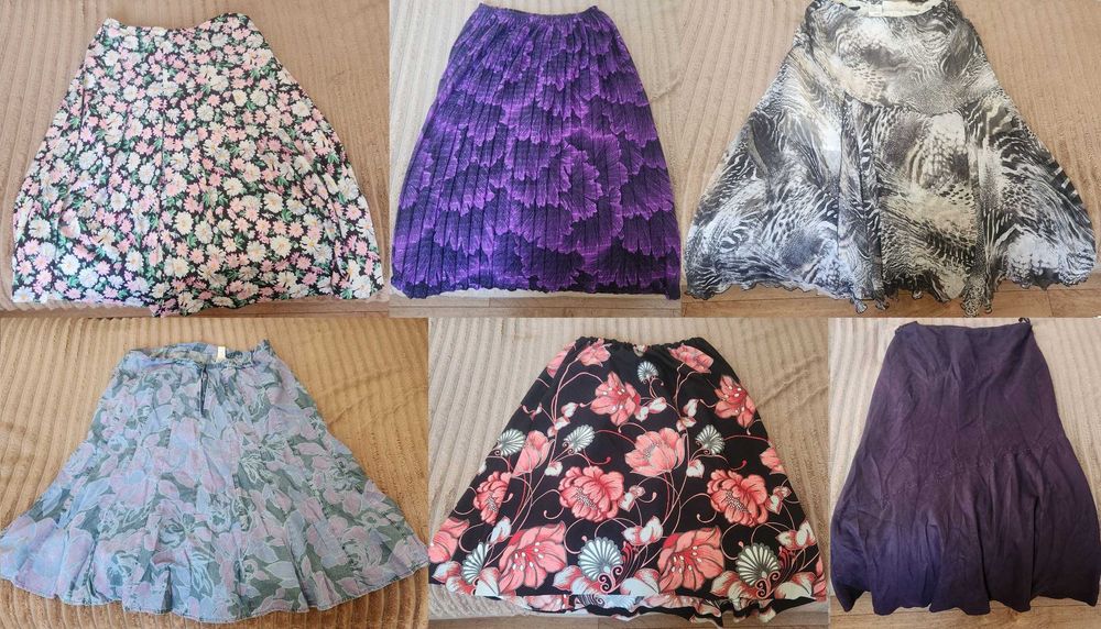 Женские платья и юбки L–XL (в редких случаях 2XL)