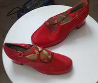 Туфлі червоні лакові для дівчинки