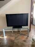 Monitor Plazmowy ( Full HD 1080p)+szklany stolik  ODBIÓR OSOBISTY