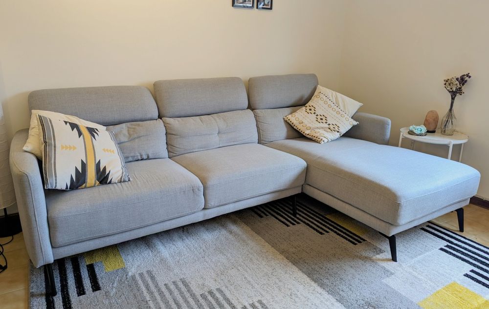 Sofá Chaise Longue – Super Confort (2,60m x 1,60m) – bom estado