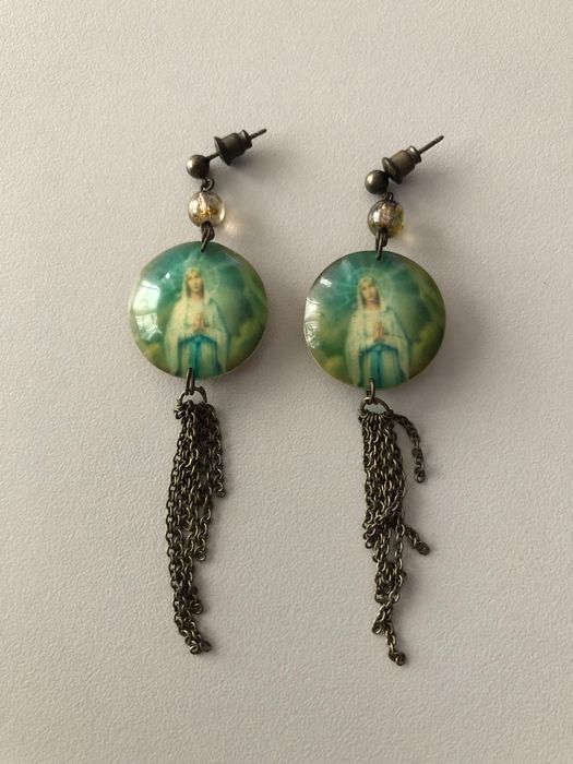 Brincos com imagem | Pedra Dura