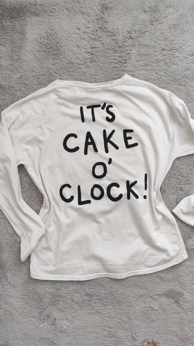 Zara bluzka tort cekiny