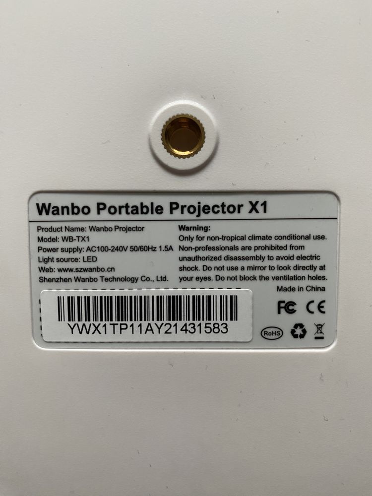 Projecto Portátil Wanbo