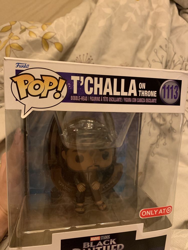 Funko Pop MARVEL Black Panther - T’Challa Чёрная пантера