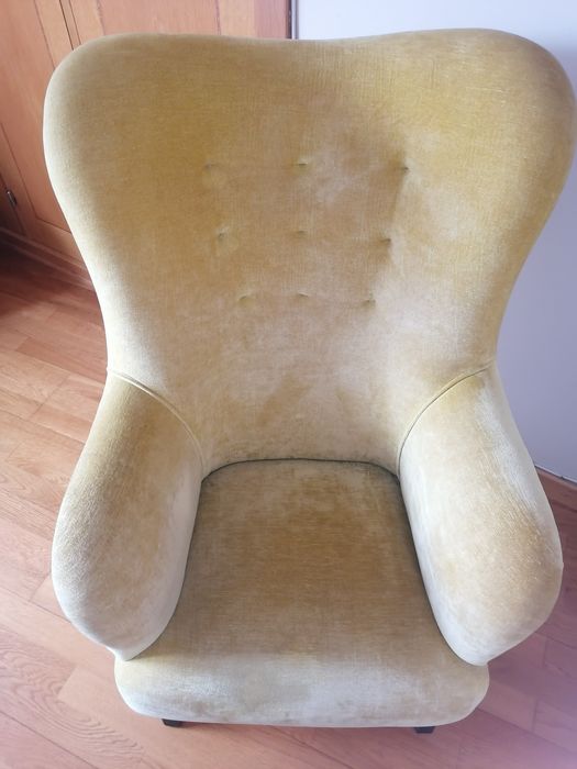 Cadeirão/Poltrona em veludo