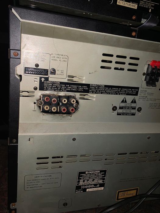 Aparelhagem Pioneer varios modulos