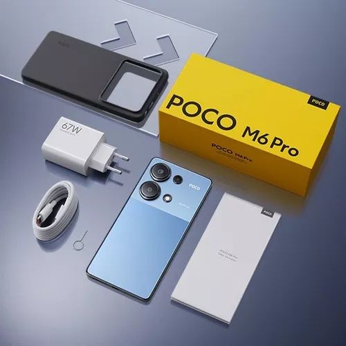 Poco M6 Pro NFC Global 8/256 blue новий запакований