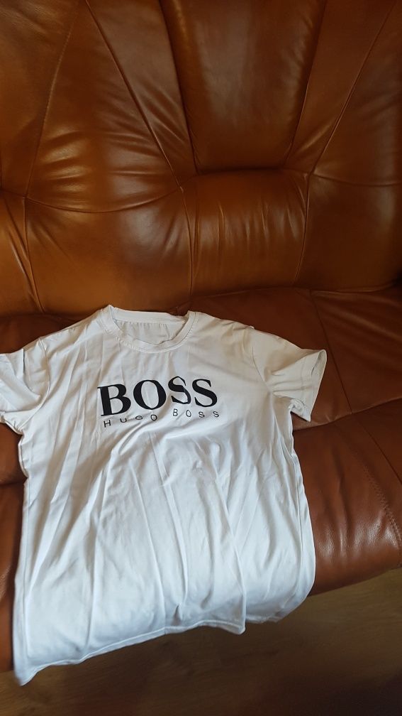 Koszulki męskie Gucci i Hugo boss