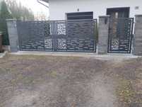 Brama wjazdowa 4m + furtka