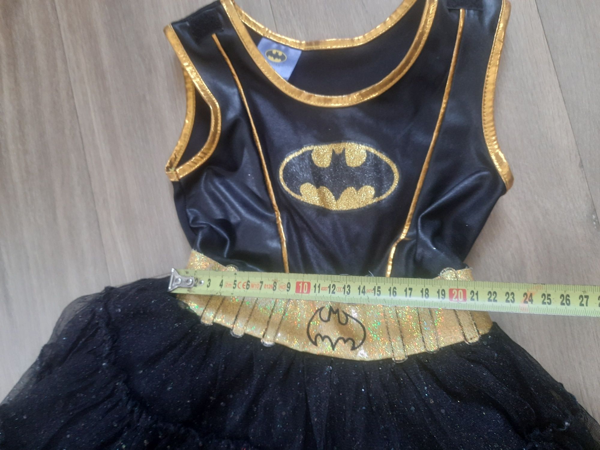 Batgril batwoman batman sukienka strój przebranie 5-6 lat 110-116