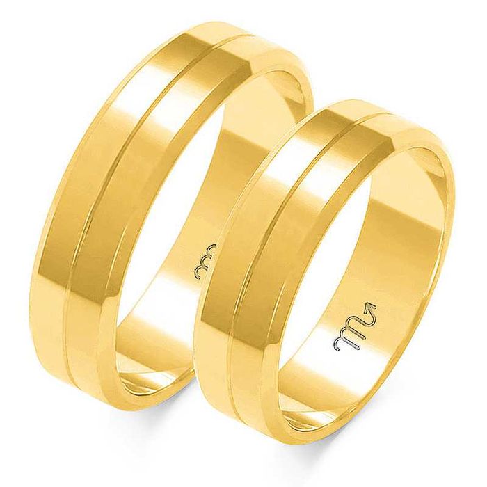 Nataliebizu Złote Obrączki Ślubne