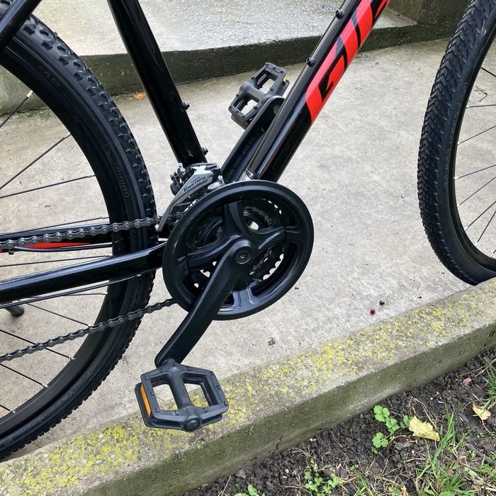 Мужской велосипед гибрид Giant Roam, колеса 28, гидравлика