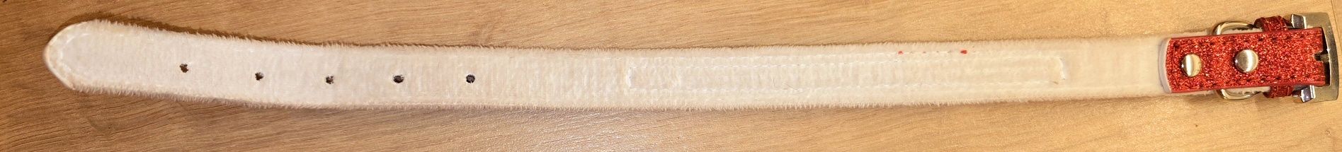 Obroża błyszcząca piękna, 31 - 39 cm