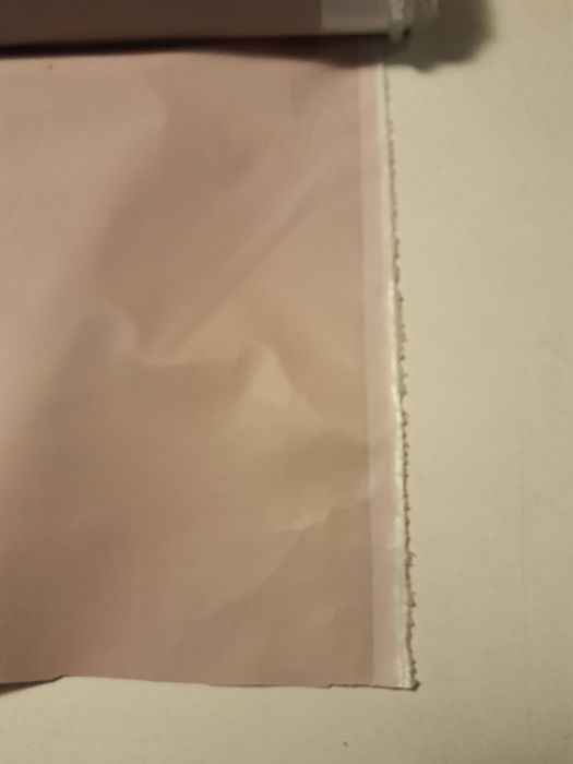 Tkanina nieprzemakalna jasny róż szer.150 cm.kupon 5 m.