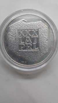 Moneta srebrna 200zł1974r xxx lat PRL,Ag