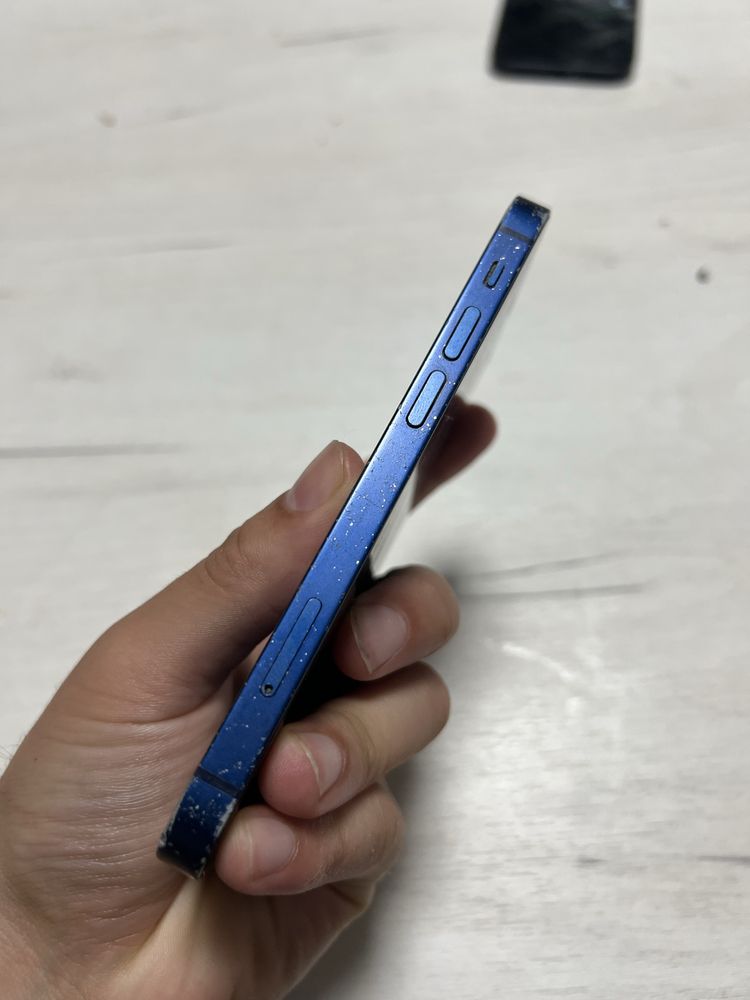 Iphone 12 mini 64 gb blue битый айфон 12 мини 64 синий