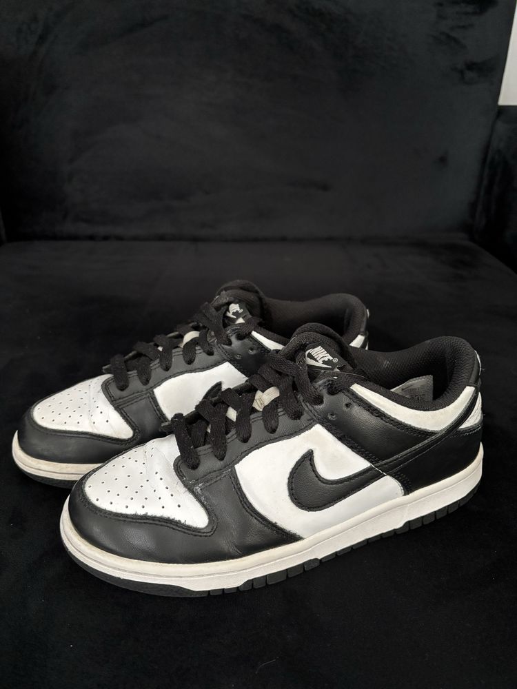 Buty Nike Dunk Low GS Black-White Stan BDB Rozmiar 38