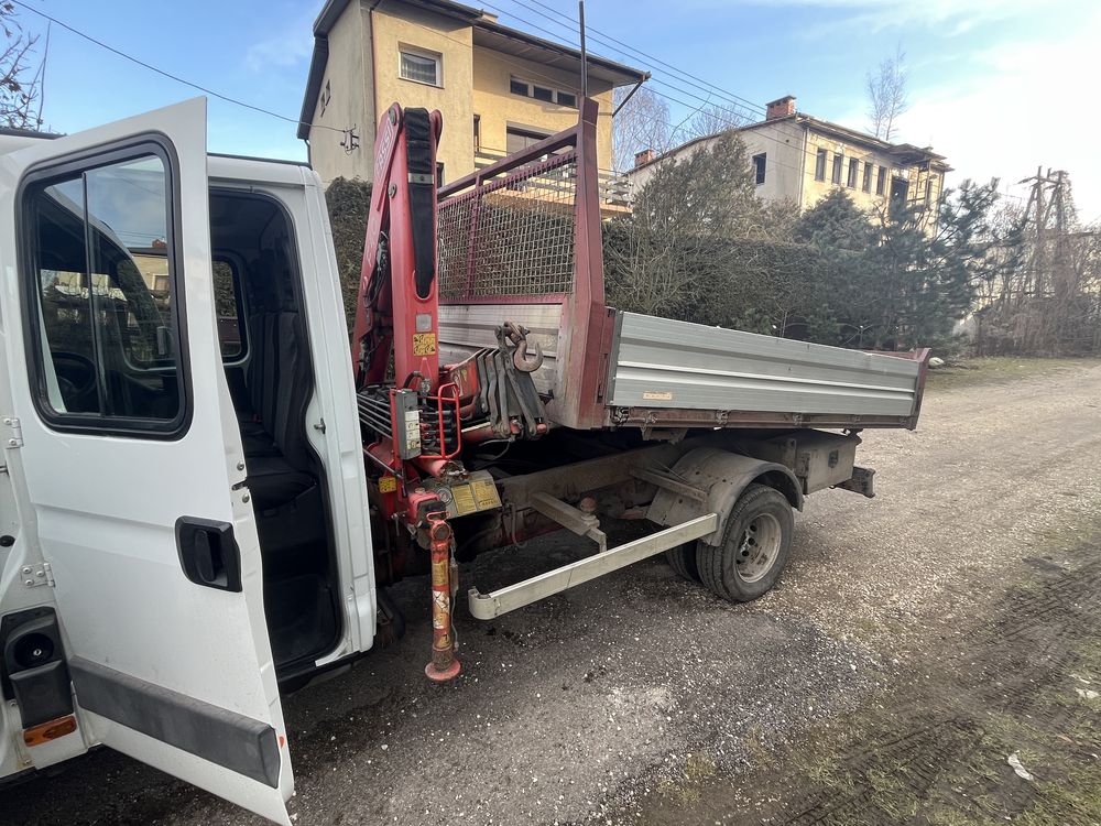 Iveco Daily 65c15 HDS, brygadówka, kiper