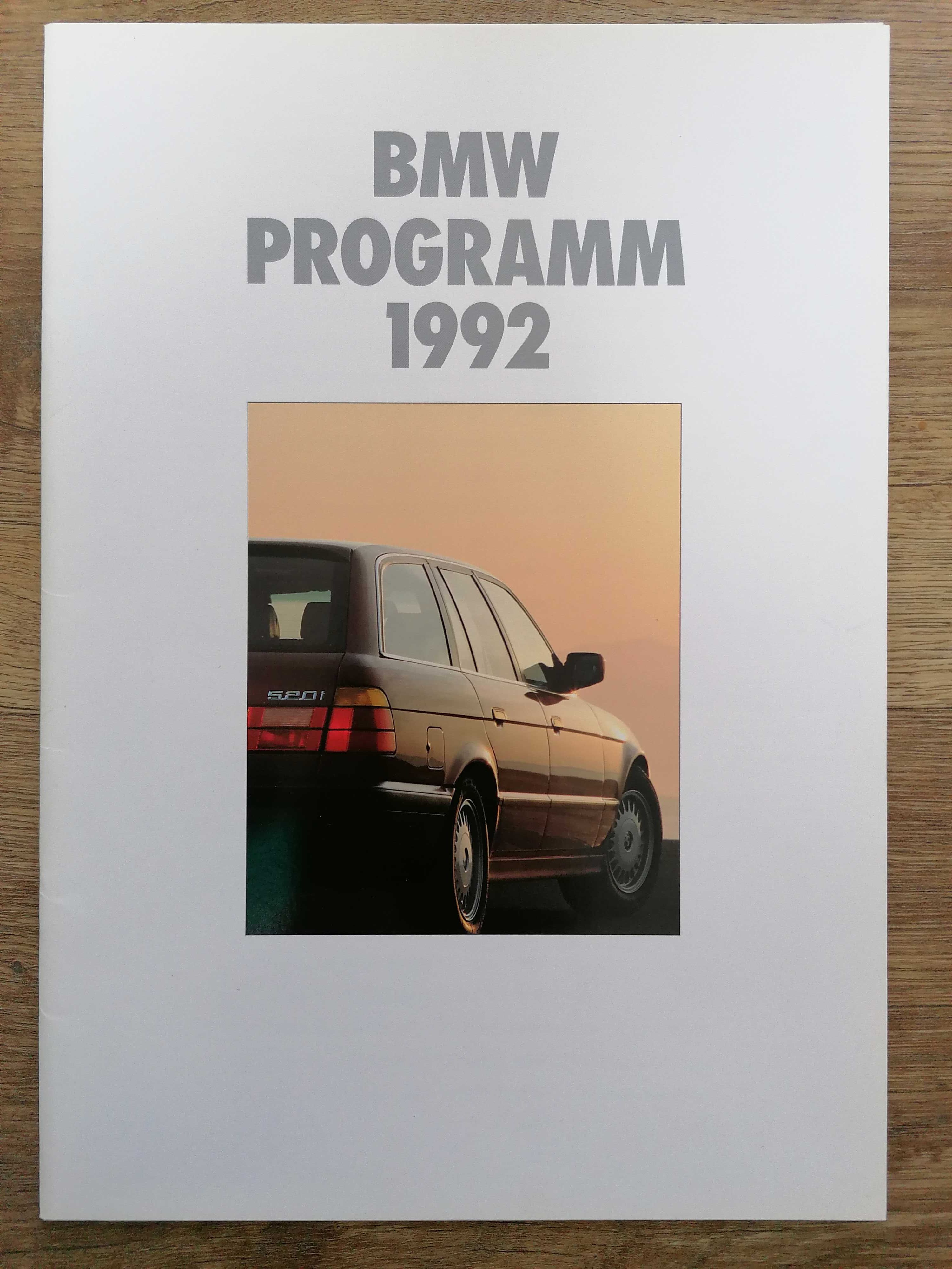 Prospekt BMW program
