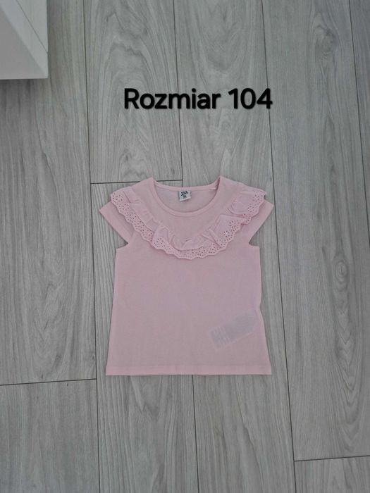 Bluzka różowa / t-shirt 104  dla dziewczynki