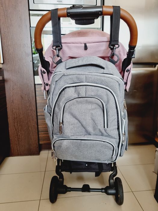 Torba do wózka plecak organizer dla mamy i taty 3w1