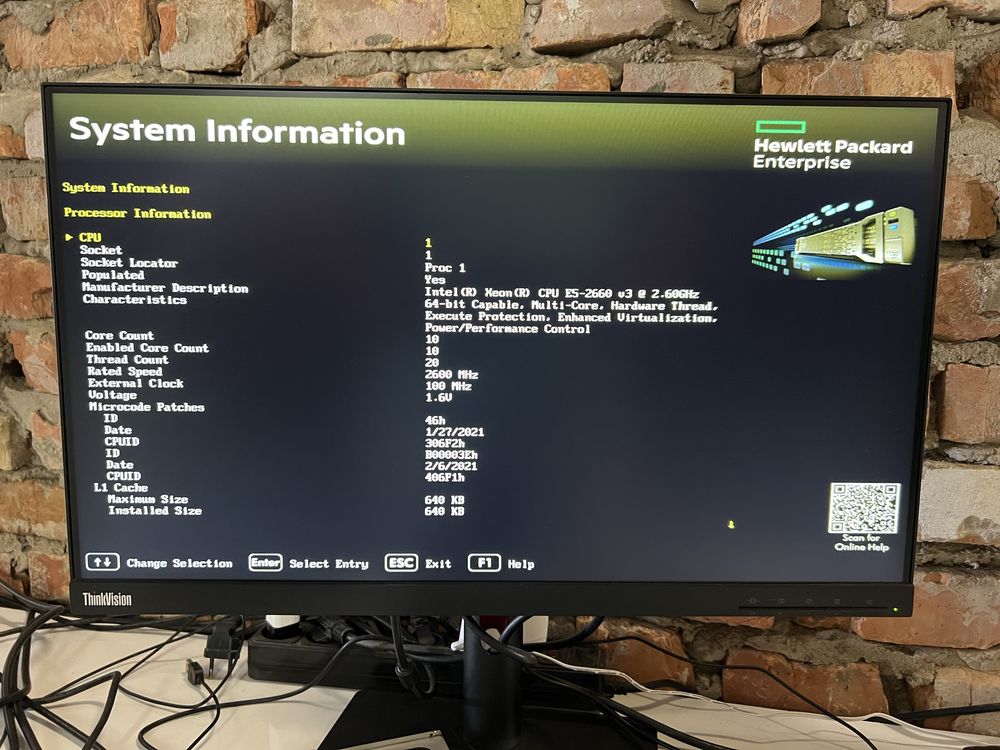 Сервер HP ProLiant DL 380 Gen 9 Xeon E5 2660v3