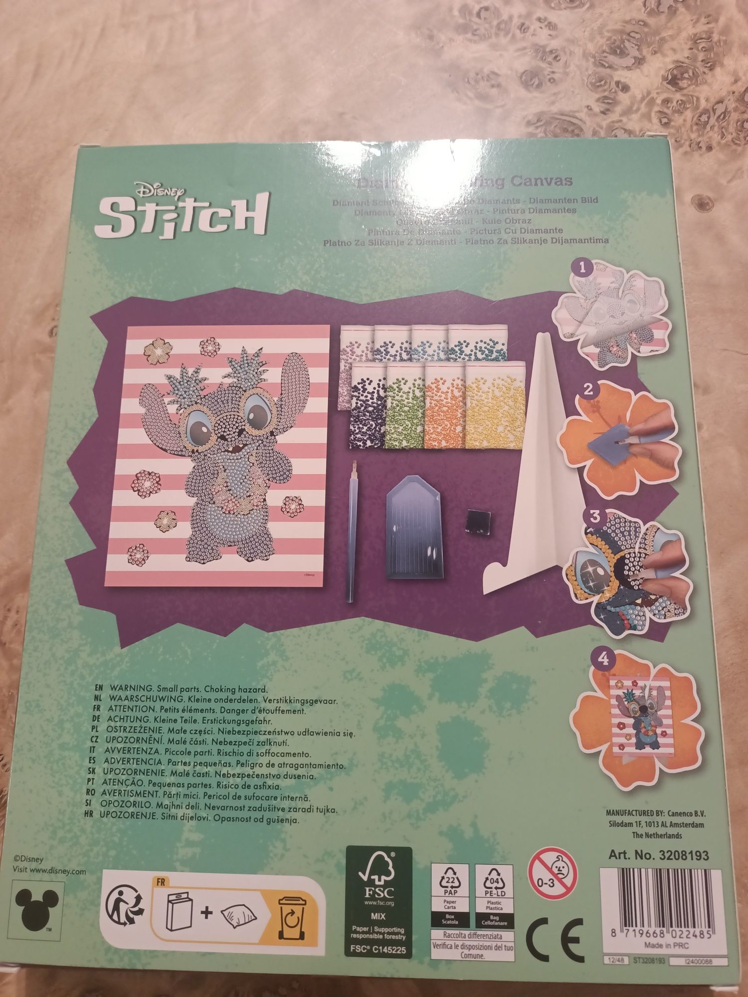 Diamenciki Stitch układanka