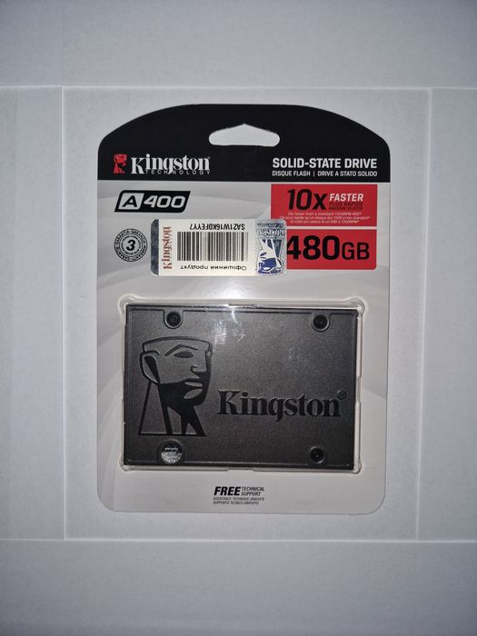 SSD накопитель KINGSTON  480GB 2.5" SATAIII ссдКИНГСТОН Кінгстон 480Гб